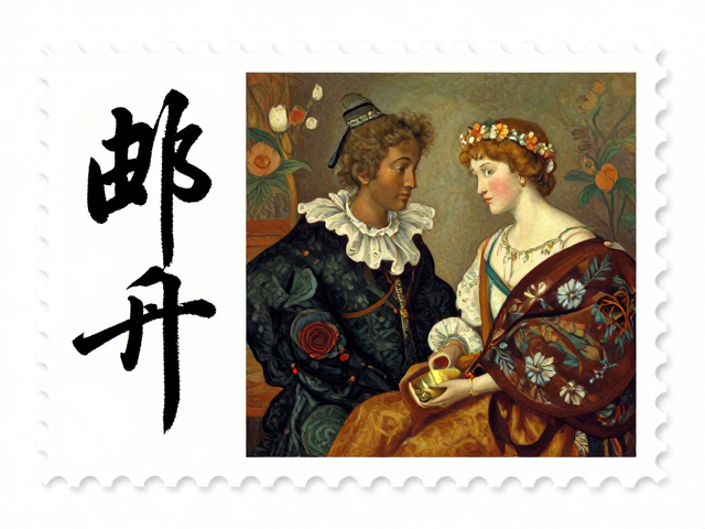书法邮票与艺术流派画作赏析，齿孔度数背后的收藏秘密
