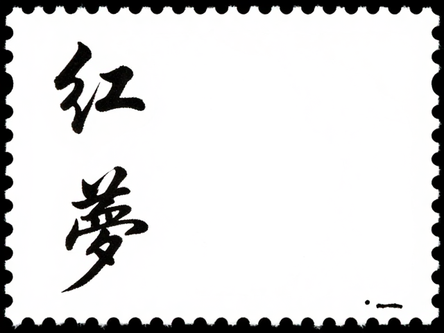 红楼梦书法邮票版别鉴定，印刷版式差异与防伪细节解析