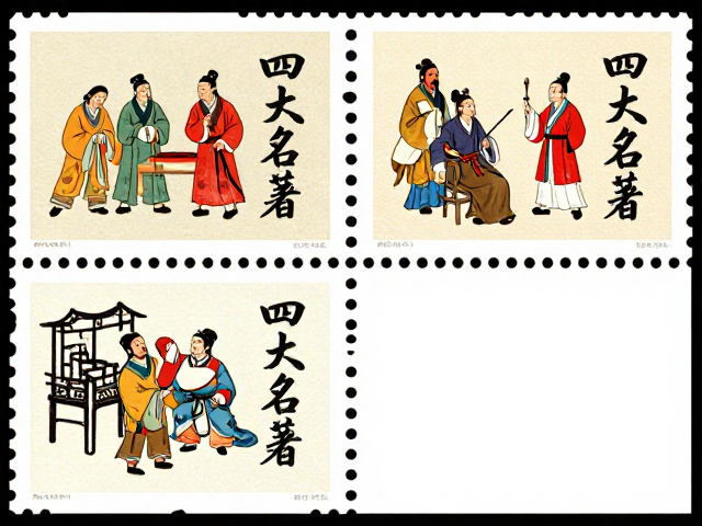四大名著书法邮票，中国国家邮政珍藏版赏析
