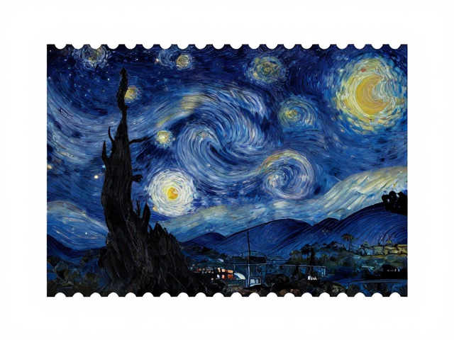 星空书法邮票，现代设计感与传统艺术的跨界融合指南