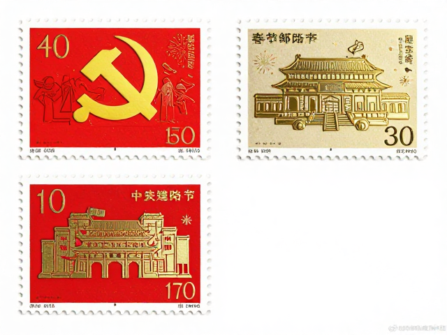春节与建党节邮票推荐，烫金烫银工艺赏析与选购指南
