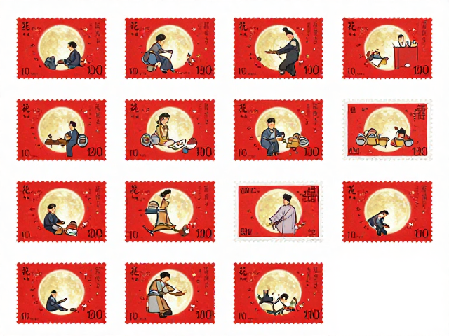 春节邮票收藏,花好月圆喜庆中国红,2024热门款式解析