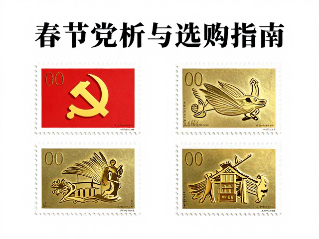 春节与建党节邮票推荐，烫金烫银工艺赏析与选购指南