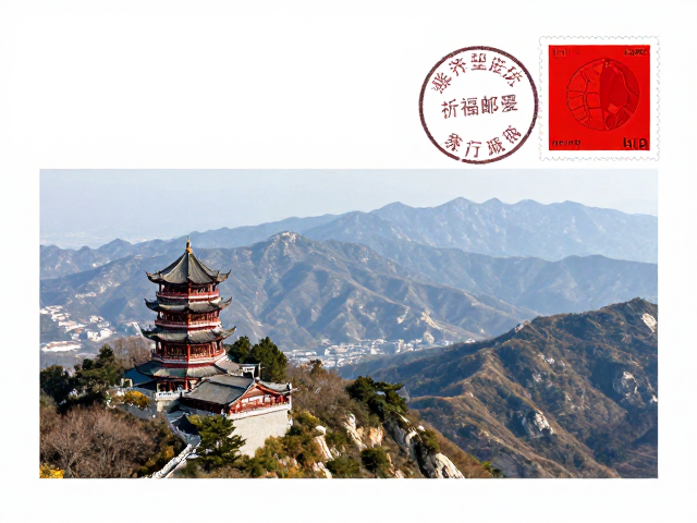 春节登高望远纪念邮折,集齐新年第一枚祈福邮票攻略