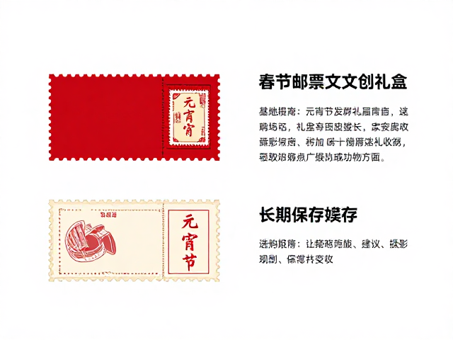 春节邮票文创礼盒推荐,元宵节送礼指南与收藏价值解析