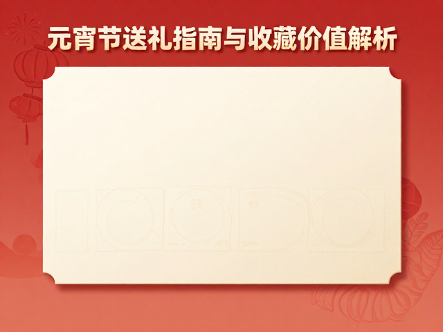 春节邮票文创礼盒推荐,元宵节送礼指南与收藏价值解析