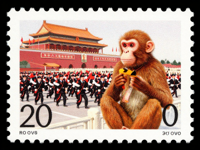 1980年庚申猴票与国庆阅兵,春节邮票背后的历史彩蛋与升值逻辑