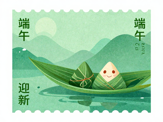 春节邮票辞旧迎新,端午青绿焕新颜,集邮里的四季流转