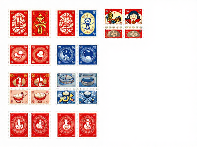春节与元宵节邮票盘点,从实体珍邮到数字化电子邮票的收藏新趋势