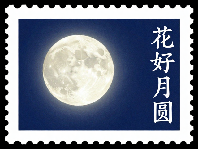 春节邮票发行，花好月圆团圆圆月白，见证团圆时刻