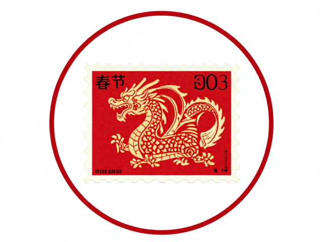 春节邮票发行，中国邮政圆形构图设计赏析与价值解读