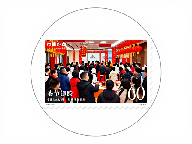 春节邮票发行，中国邮政圆形构图设计赏析与价值解读