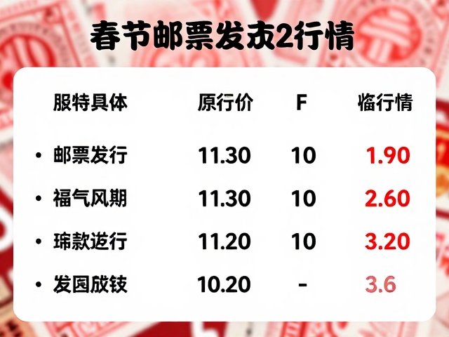 春节邮票发行量多少？特写聚焦稀缺款，附最新市场行情