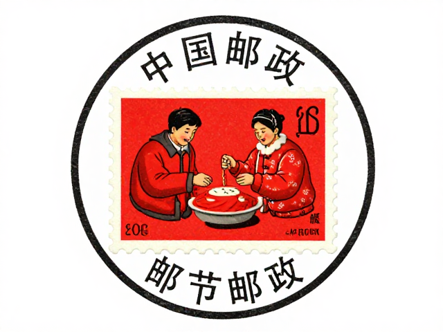 春节邮票发行，中国邮政圆形构图设计赏析与价值解读