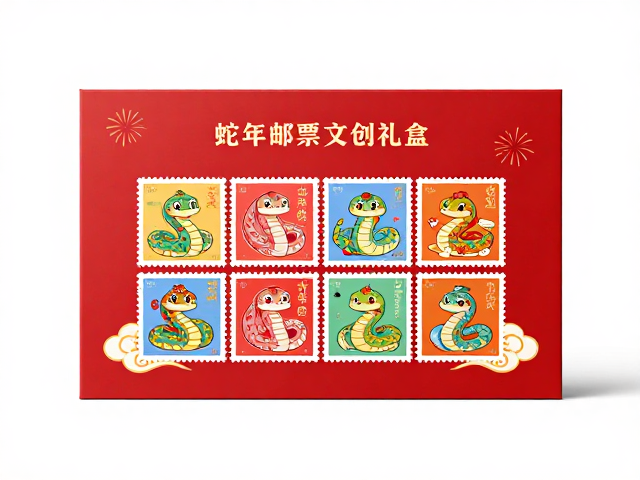2025蛇年春节邮票文创礼盒发布,生肖邮票发行小组揭秘