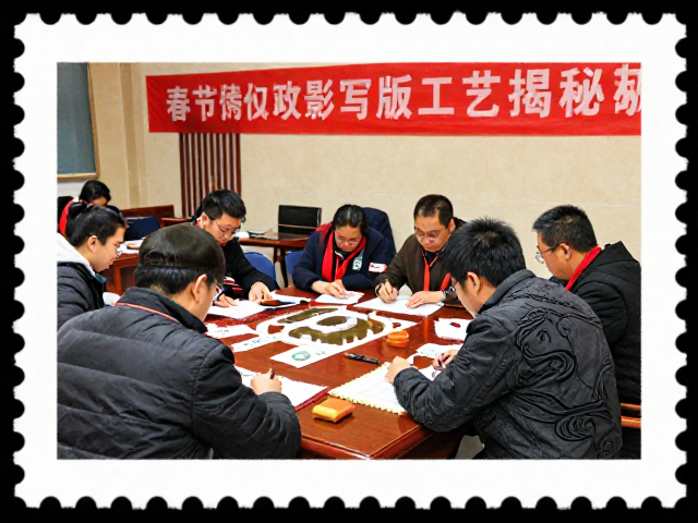 春节邮票影写版工艺揭秘，专题邮票发行委员会背后的珍藏故事