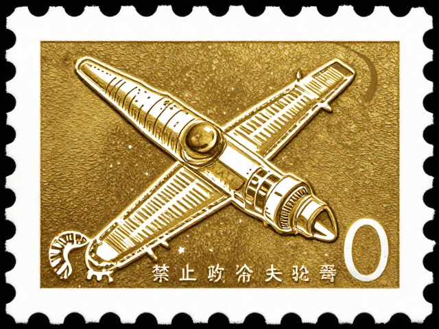 航天邮票收藏指南,烫金压凹工艺鉴赏与航空主题赏析