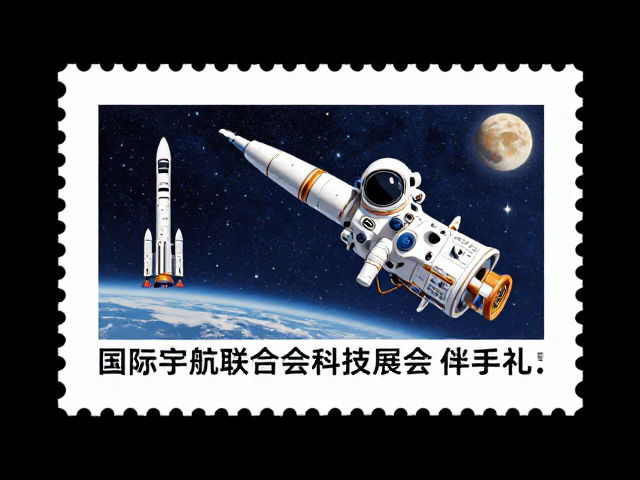 国际宇航联合会科技展会伴手礼推荐,高颜值航天邮票