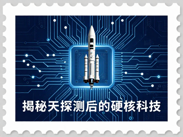 航天邮票融合芯片电路纹理,揭秘航天探测背后的硬核科技