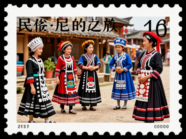少数民族服饰邮票,微缩文字里的民俗活动场景,揭秘小众收藏价值