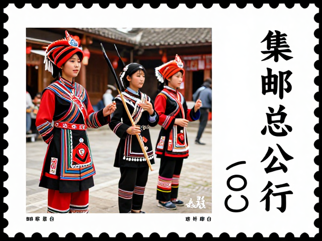 集邮总公司发行彝族火把少数民族服饰邮票，见证非遗魅力与文化传承