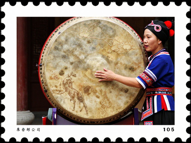集邮总公司发行壮族铜鼓邮票，少数民族服饰与文化的绝美定格