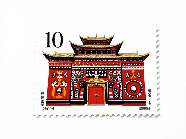 揭秘少数民族服饰邮票，志号背后的传统建筑图腾美学