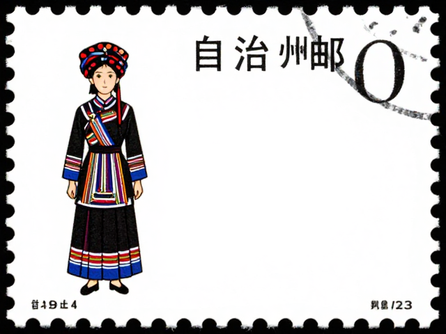 少数民族服饰邮票,各自治州邮政局印刷套印精度解析