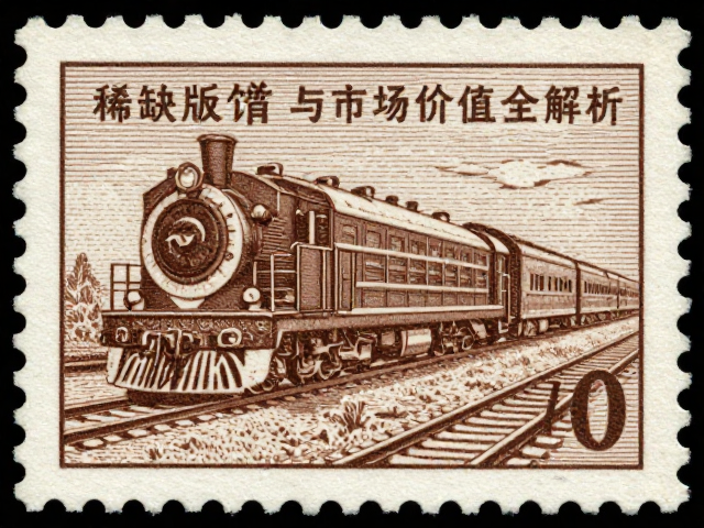 火车邮票雕刻版本票鉴赏,稀缺版式与市场价值全解析