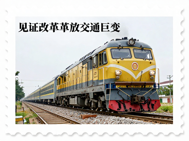 火车邮票见证改革开放,铁路机车腾飞下的交通巨变