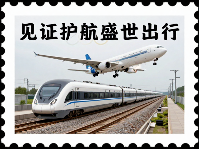 火车邮票见证奥运交通保障，民航客机护航盛世出行