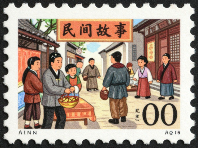民间故事邮票新票价格稳定，专用邮票纸成保值关键