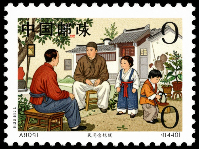 中国邮政影写版民间故事邮票，收藏价值与发行背景全解析