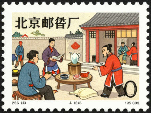 北京邮票厂发行揭秘,民间故事邮票背景与收藏价值