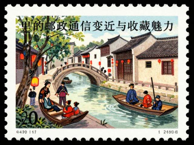 影写版色彩丰富!民间故事邮票里的邮政通信变迁与收藏魅力