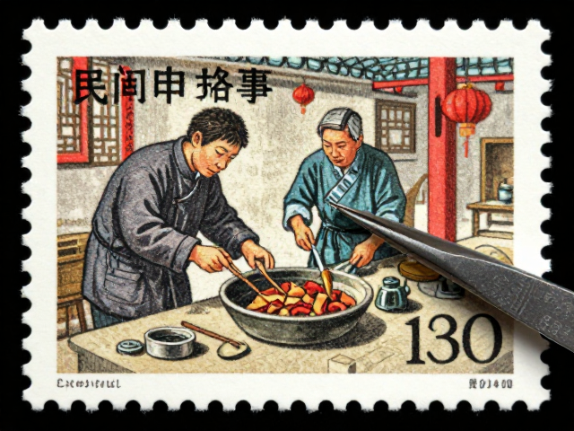 民间故事邮票怎么收？影写版印刷鉴别与专业镊子取放指南