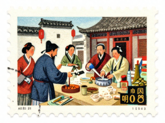 民间故事邮票影写版色彩丰富，专用邮票纸细节解析