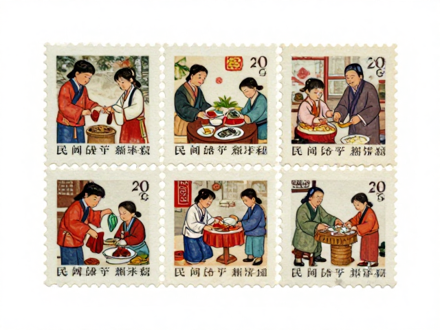 民间故事邮票发行背景揭秘,如何避免折叠挤压保存?