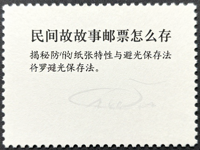 民间故事邮票怎么存?揭秘防伪纸张特性与避光保存法