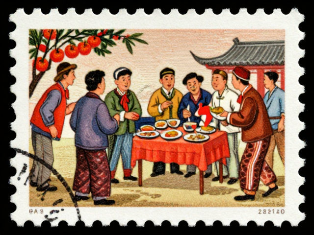 建国后神话题材邮票兴起,胶印层次细腻,民间故事邮票成收藏热点