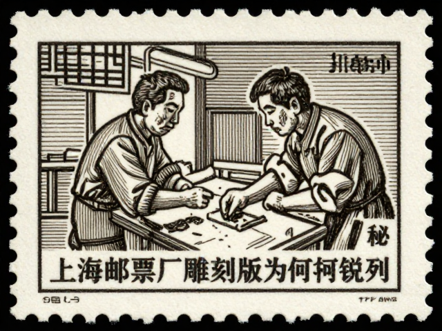 民间故事邮票揭秘,上海邮票厂雕刻版线条为何锐利?