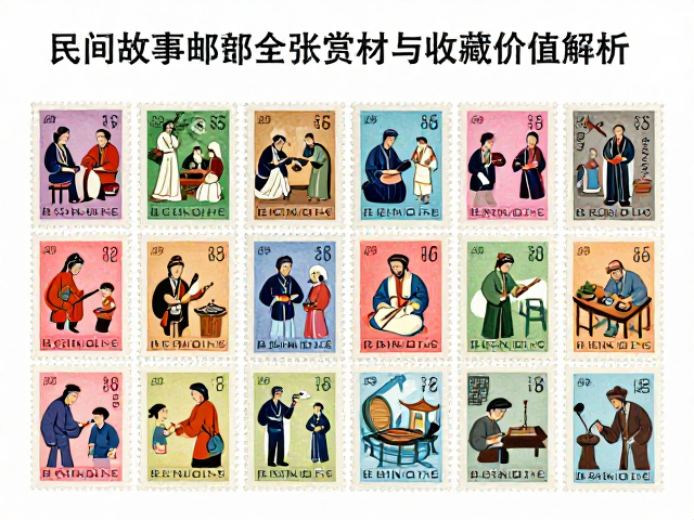 雕刻版线条锐利!民间故事邮票全张赏析与收藏价值解析