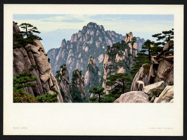 1960-80早期小型张,名山名水与风景名胜,邮政业务里的自然之美