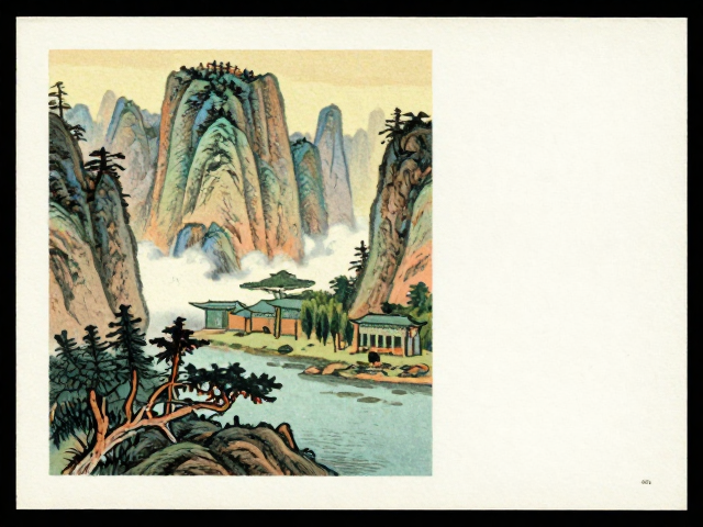 1960-80早期小型张,名山名水与风景名胜,邮政业务里的自然之美