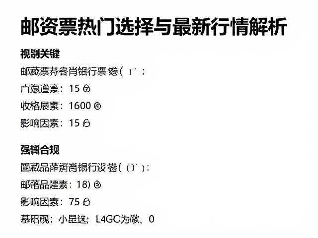 邮资票符卷筒票,收藏品展销热门选择与最新行情解析