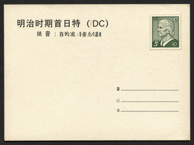 明治时期首日封(FDC)纸张类型辨别指南，高价值邮品鉴定技巧