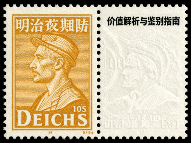 明治时期胶雕混合版中黄/中白邮票价值解析与鉴别指南