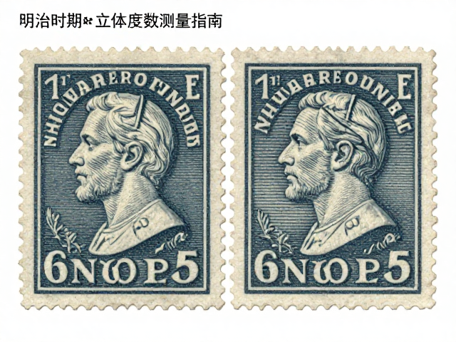 明治时期邮票立体浮雕效果解析及齿孔度数测量指南