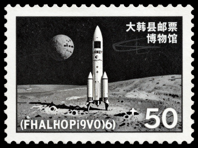 大韩邮票博物馆,早期航天科技邮票发行背后的历史