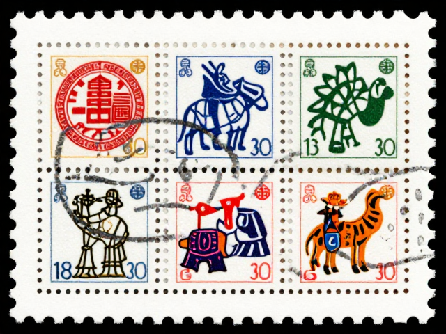 揭秘早期特种邮票,民俗文化传播的视觉档案
